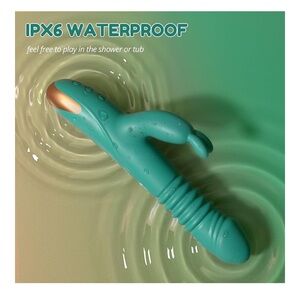 Waterproof Green Massager